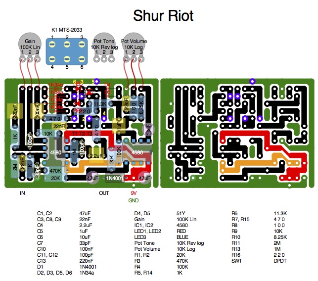 Suhr Riot - Distortion Part5